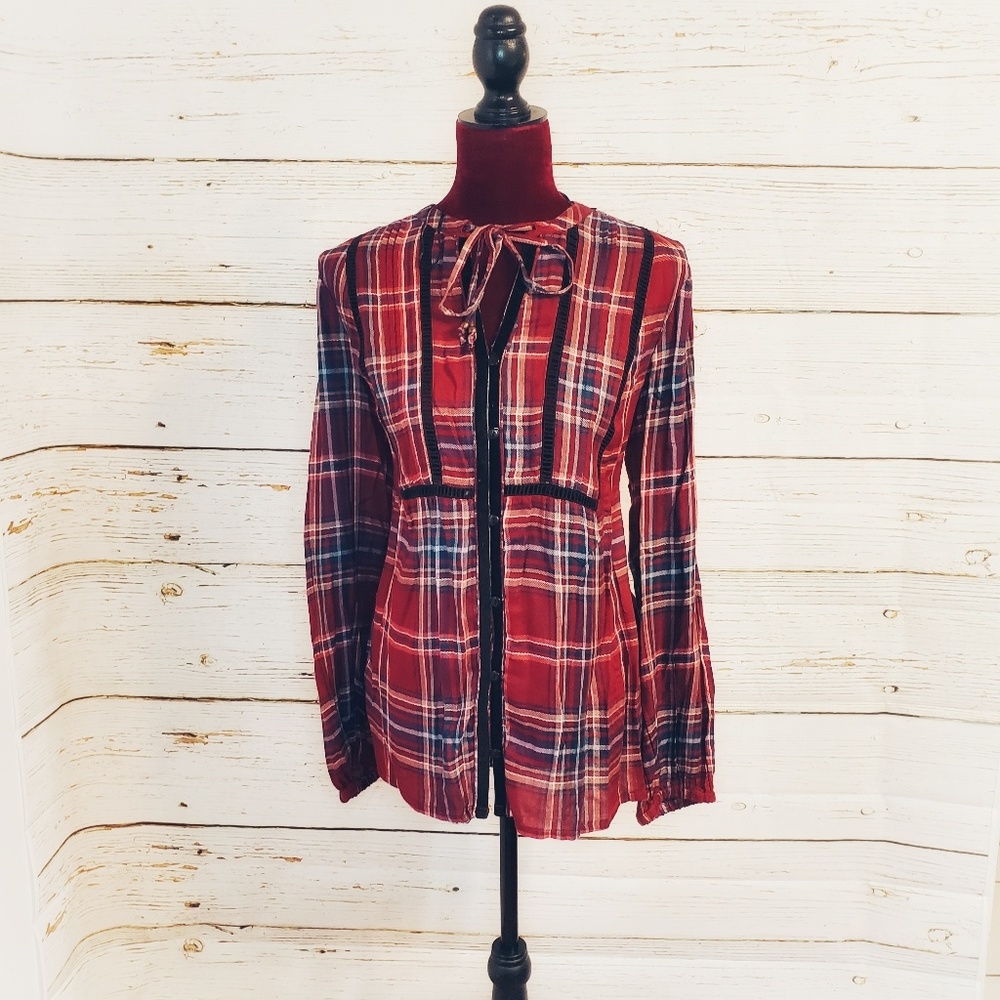 7 for all mankind button down blouse